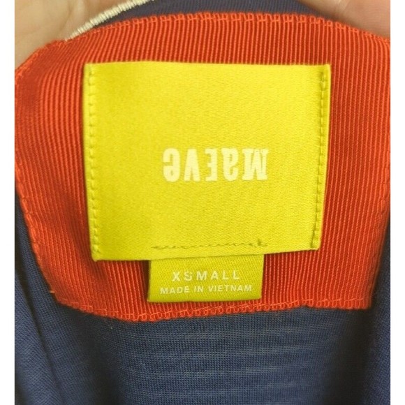 Maeve Anthropologie Cameron Swing Dress 4th Of July Red White And Blue XS - Picture 4 of 8